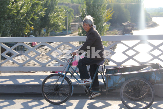 Bicycle riding