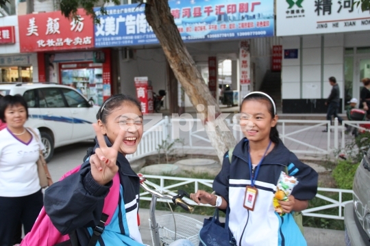 Chinese School girls