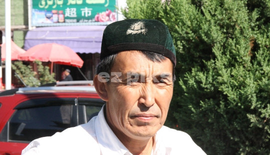 Chinese Uighur man