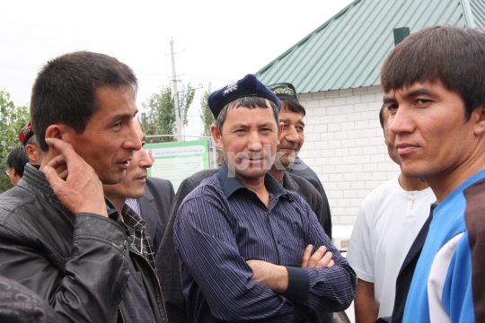 Chinese Uighurs in Xinjiang