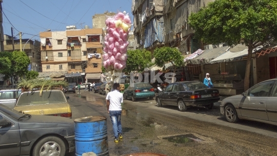 Cotton Candy Vendor