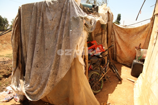 Inside Qibb Ilyas refugee camp 