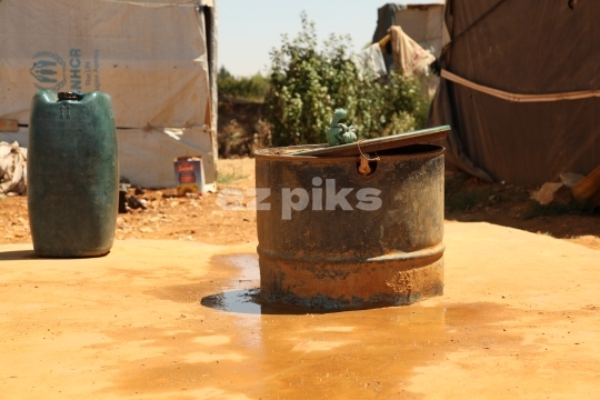 Inside Qibb Ilyas Refugee Camp