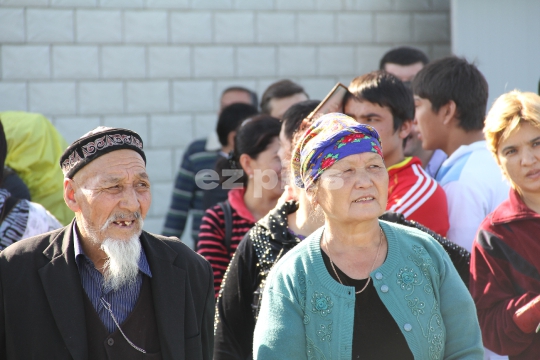 Kazakh travelers