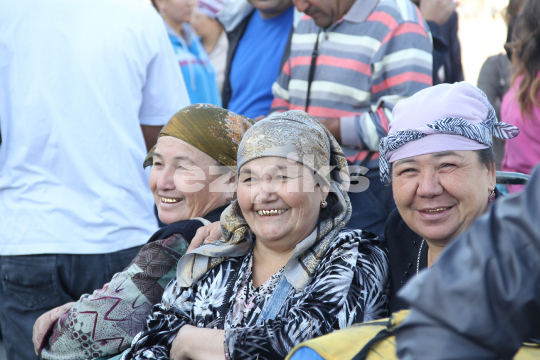 Kazakh women