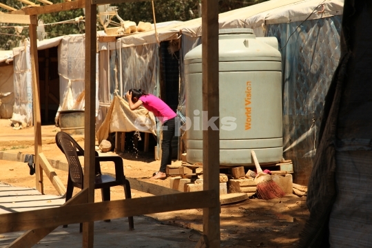 Life inside Qibb Ilyas refugee camp 