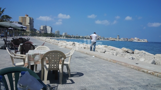 Open-Air Coffee Shop