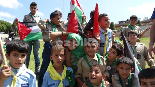 Palestinian Protestors in Beirut