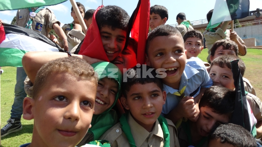 Palestinian Protestors in Beirut