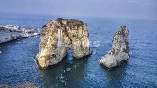 Pigeon rocks