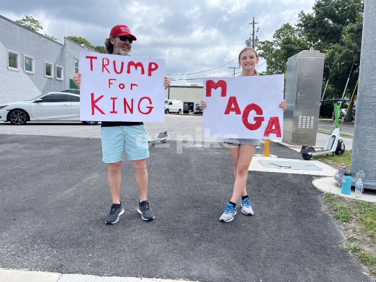 Pro-Trump Demonstrators