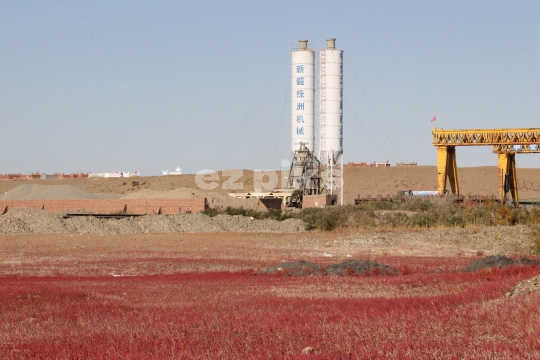 Red sand