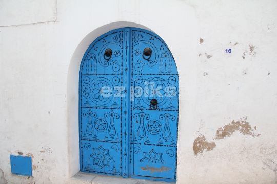 Traditional Tunisian Door 
