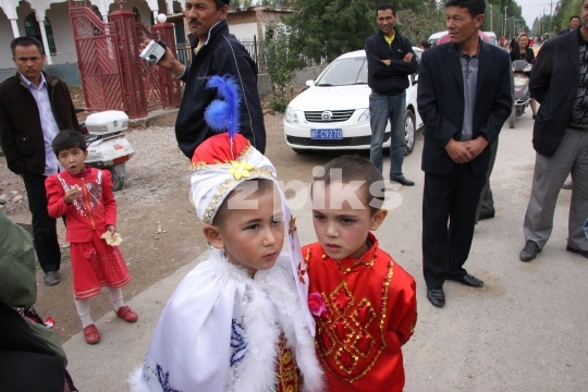 Uighur Children 