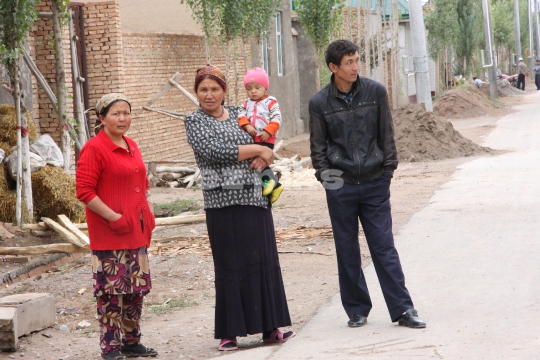 Uighur Family