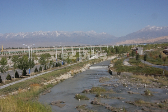 Xinjiang river 