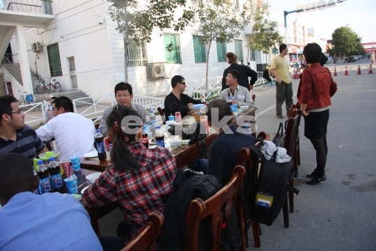 Xinjiang tourists